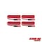 Extreme Max Extreme Max 3006.2999 BoatTector Solid Braid MFP Dock Line Value 4-Pack - 1/2" x 20', Red 3006.2999 - alternate 1